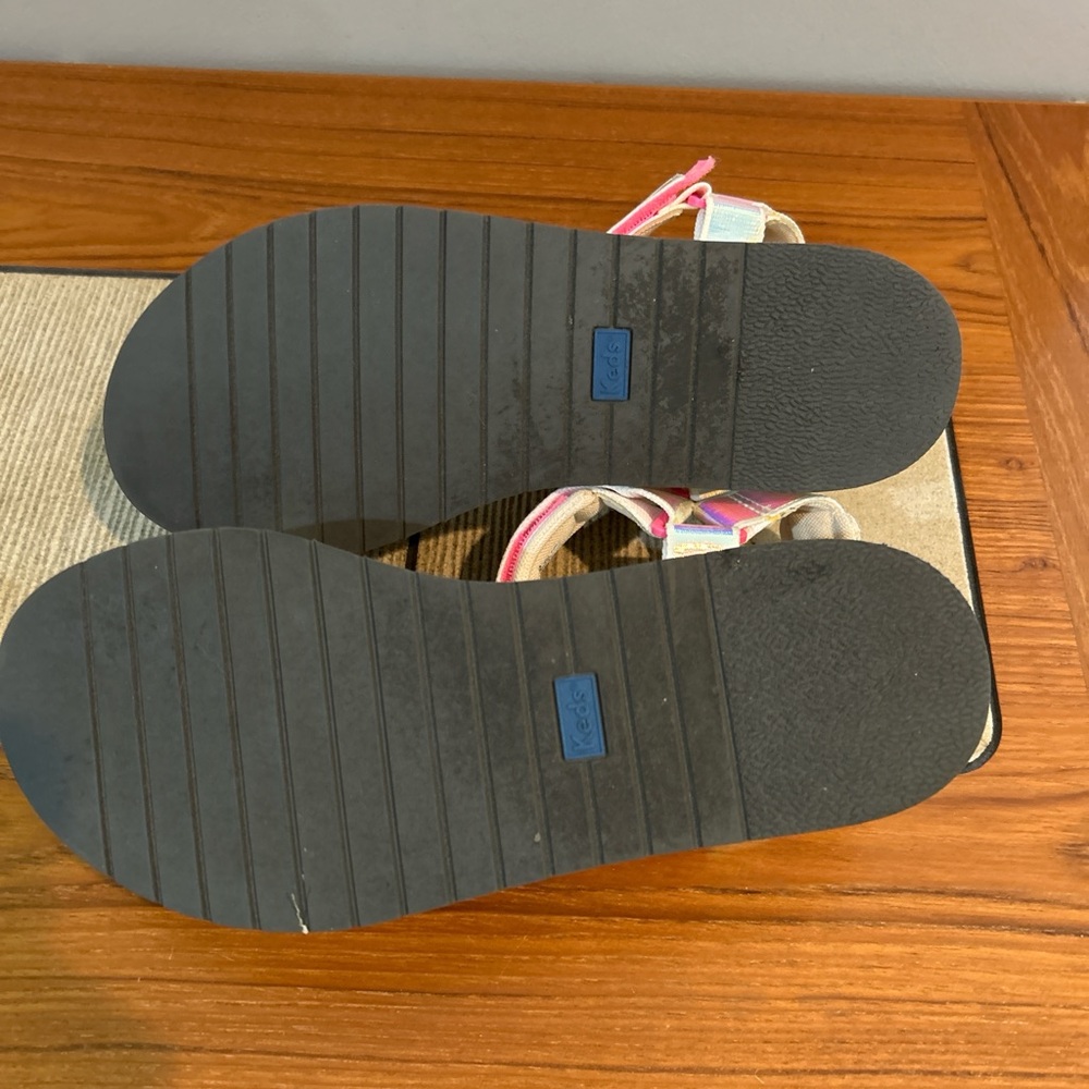 Keds Holographic Sandals with Pink Accents - Picture 5 of 5